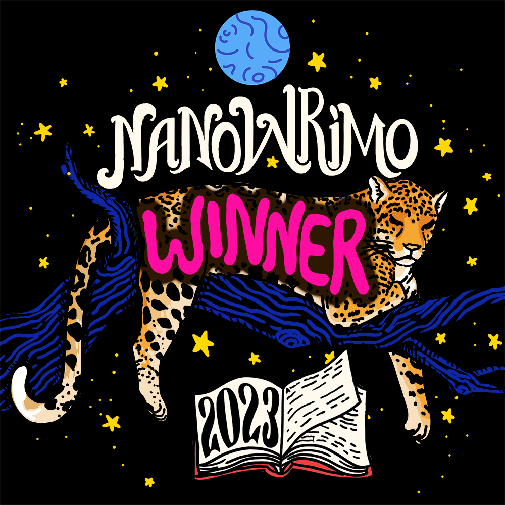 NaNoWriMo winner badge