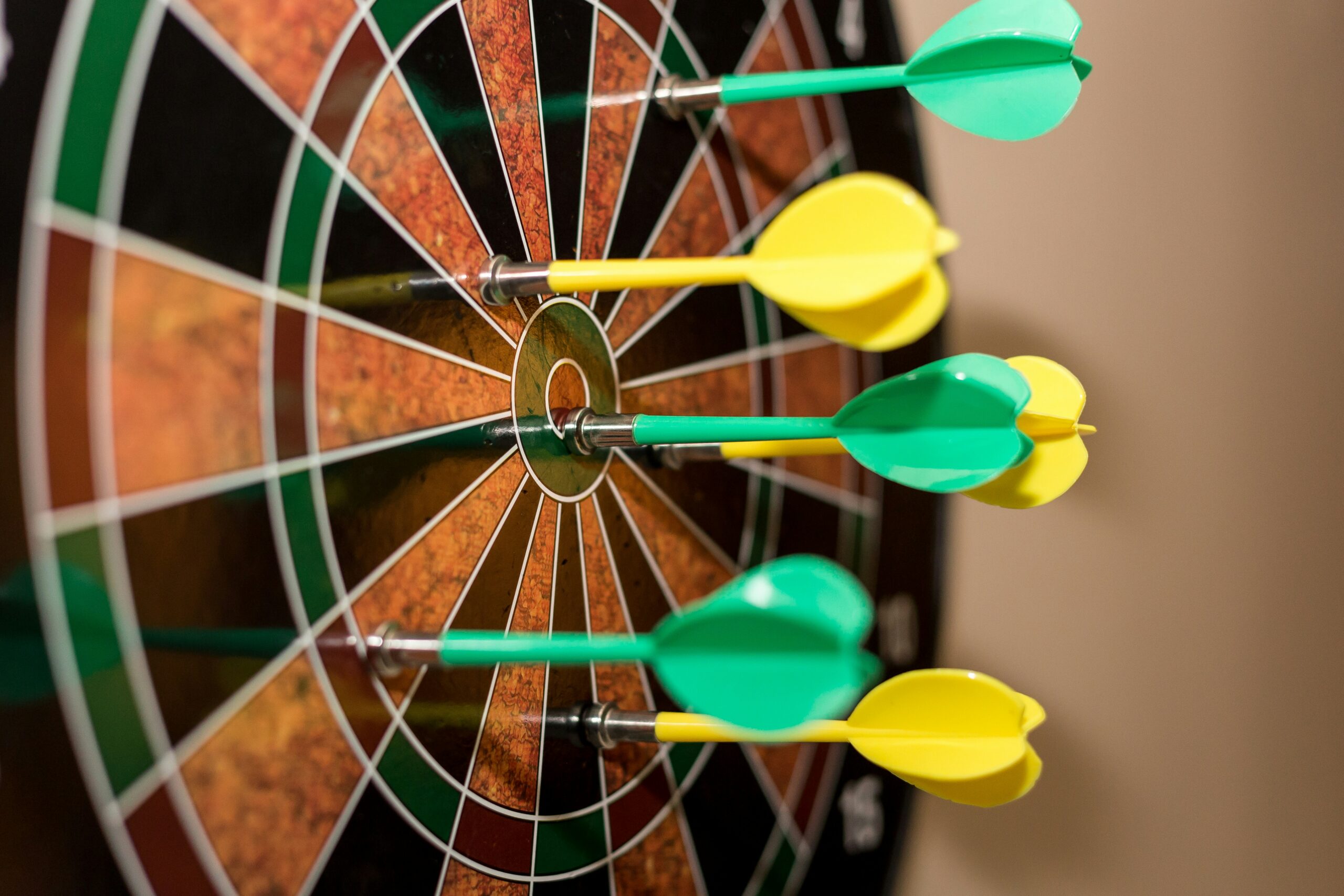 Goal setting is like aiming for a bullseye. You know when you succeed.